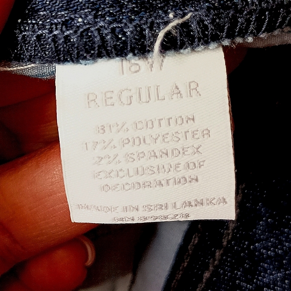 Charter Club Jeans Woman Curvy Bootcut Size 16W - Picture 13 of 14